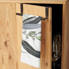 Blaugrün Geschirrtuch