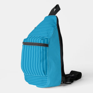 Blaugrün und Schmetterlingsblau Crossbody Bag