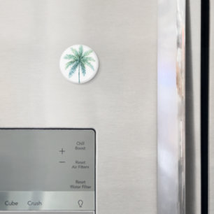 Blaugrüne Palme Magnet