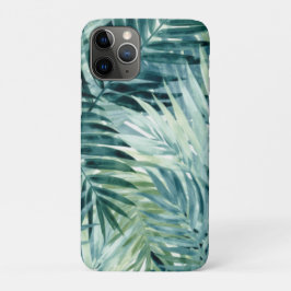 Blaugrüne Palmwedel Case-Mate iPhone Hülle