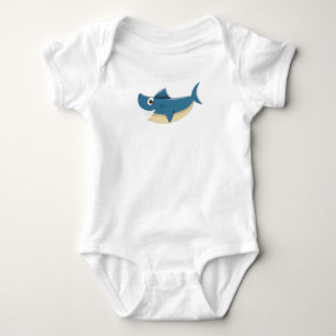 Blauhai Baby Strampler