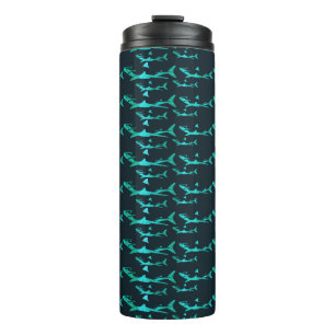 Blauhaie Thermosbecher