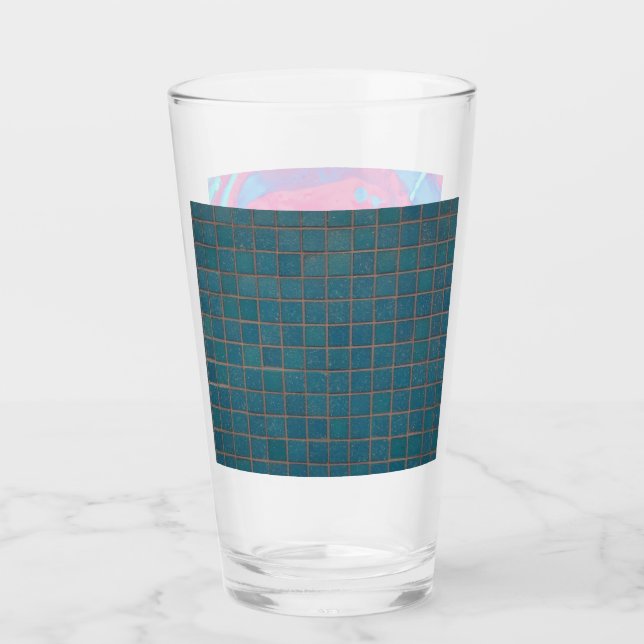Blaukacheln Glas (Vorderseite)