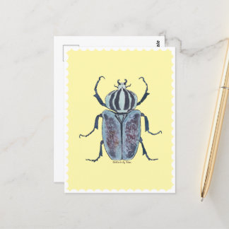 Blaukäfer Postkarte