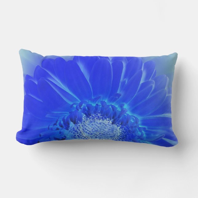 Blaukehlchen Lendenkissen (Vorderseite)