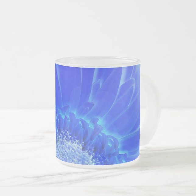 Blaukehlchen Mattglastasse (VorderseiteRechts)