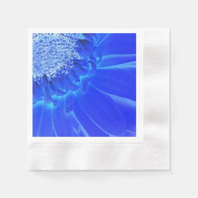 Blaukehlchen Serviette (Vorderseite)
