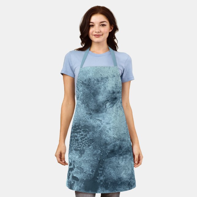 Blaukoralle Schürze (Getragen)