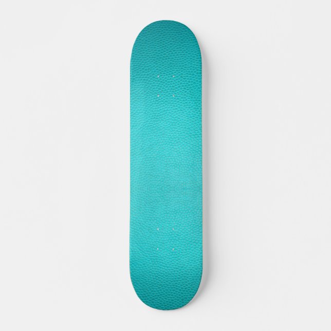 Blauleder Skateboard (Vorne)