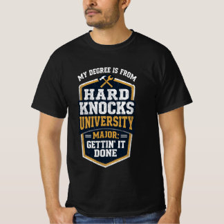 Blaumann-Humor | Abschluss von der Schule der hart T-Shirt