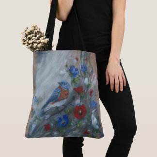Blaumeise - USA Malerei Tasche
