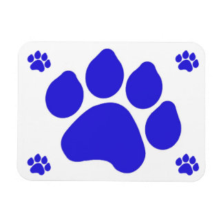 Blaupaw Print Flexible Magnet