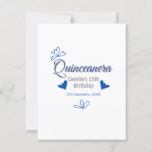 Blaupfirsich Quinceanera 15. Geburtstag rustikale 