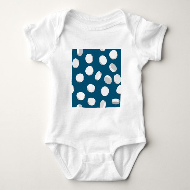 Blaupillen Baby Strampler (Vorderseite)