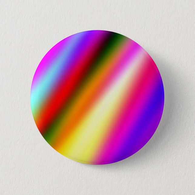 Blaupinkfarbener Ober-Aquarell abstrakter pastellf Button (Vorderseite)