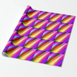 Blaupinkfarbener Ober-Aquarell abstrakter pastellf Geschenkpapier