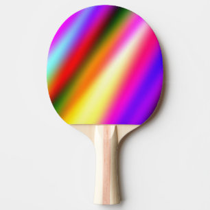 Blaupinkfarbener Ober-Aquarell abstrakter pastellf Tischtennis Schläger
