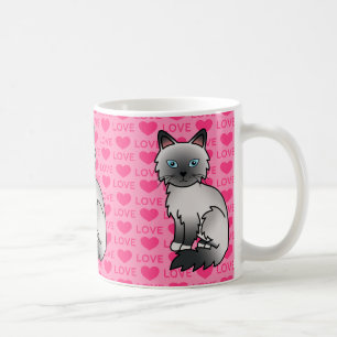 Blaupunkt Birma / Ragdoll Katzenliebe Kaffeetasse