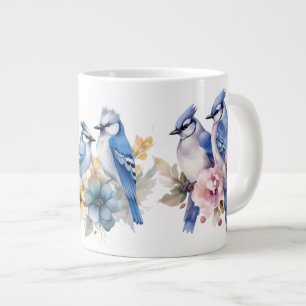 Blauraben-Gruß Jumbo-Tasse