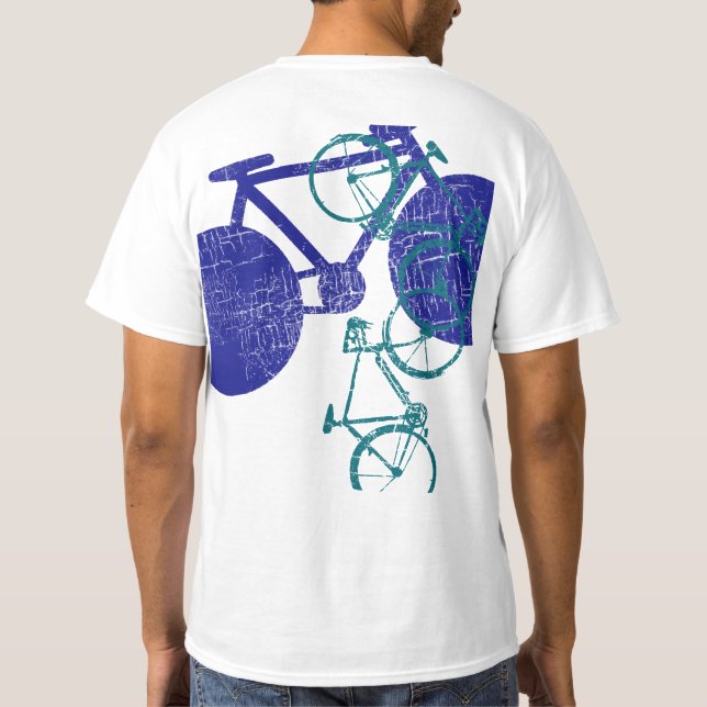 Blaurad T-Shirt (Rückseite)