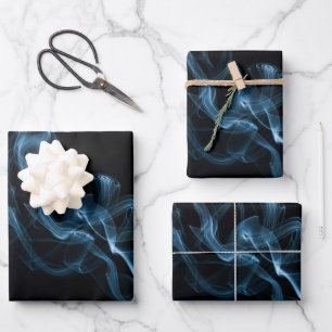 Blaurauchen Geschenkpapier Set
