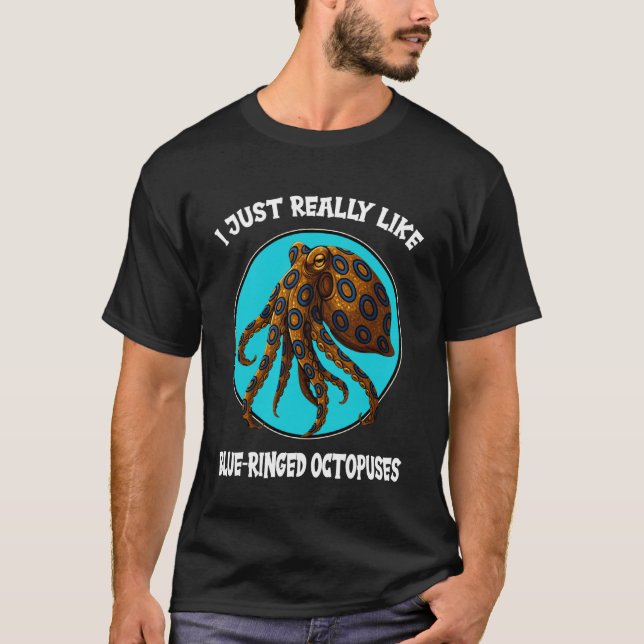 Blauringkraken Blauringkrake 1 T-Shirt (Vorderseite)