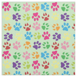 Blaurosa Lila-grünes Orangenpfeifen Katzenschwärme Stoff