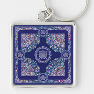 Blaurosass Schlüsselanhänger