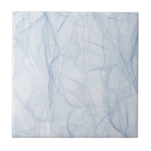 Blauschattenmuster Fliese