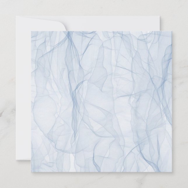 Blauschattenmuster Karte (Vorderseite)