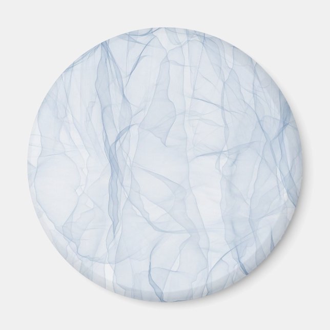 Blauschattenmuster Magnet (Vorne)