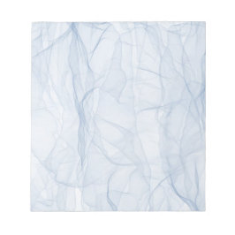 Blauschattenmuster Notizblock