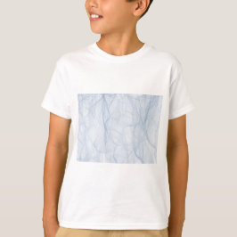Blauschattenmuster T-Shirt