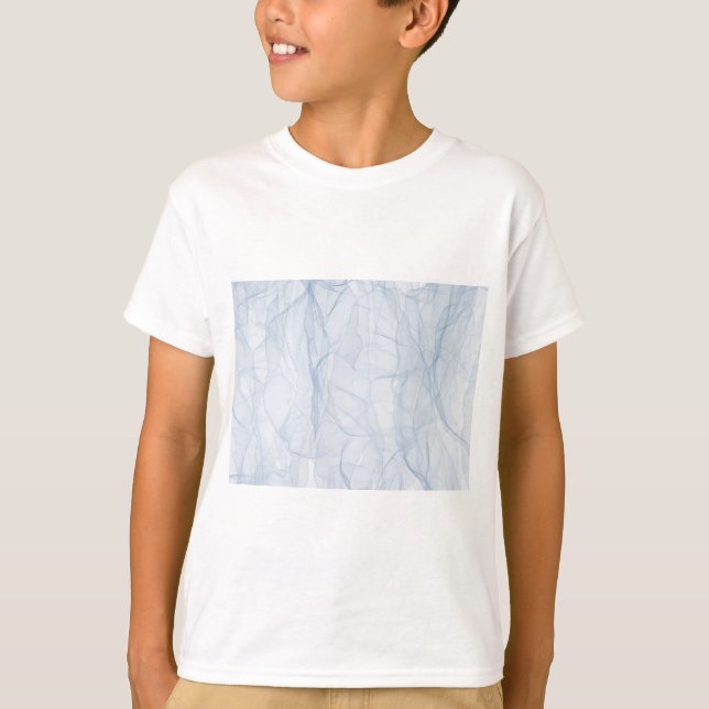Blauschattenmuster T-Shirt (Vorderseite)