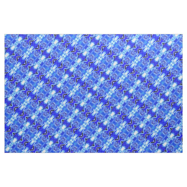 Blauschattierungen Stoff (Fat Quarter (45,7 x 55,9 cm))