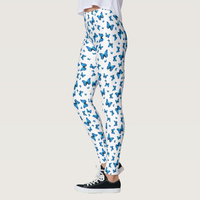 Blauschmetterlinge Leggings (Links)