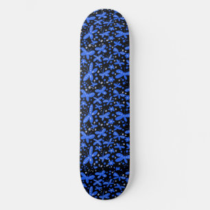 Blauschmetterlinge Skateboard