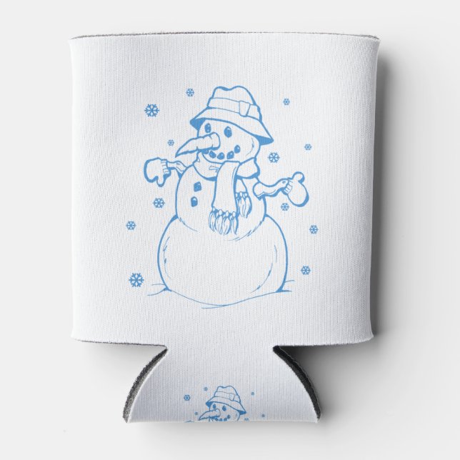 Blauschneefahrer Dosenkühler (Vorderseite)