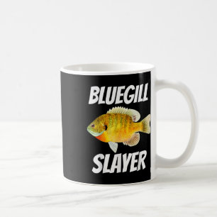 Blauschuppen-Sonnenbarsch-Killer-Angeln Kaffeetasse