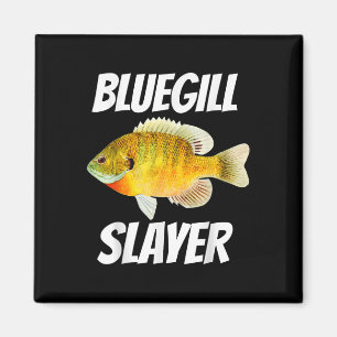 Blauschuppen-Sonnenbarsch-Killer-Angeln  Magnet