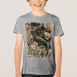 Blauschwanzrosa Tri-Blend Shirt