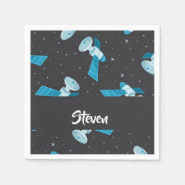 Blauspace Pattern Serviette