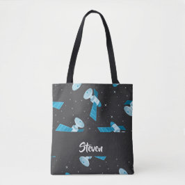 Blauspace Pattern Tasche