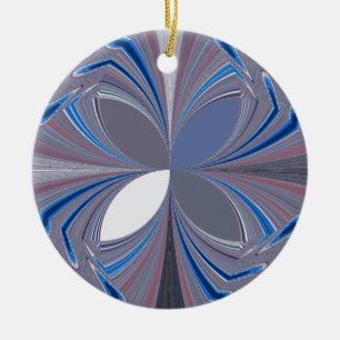 Blauspinne Keramik Ornament