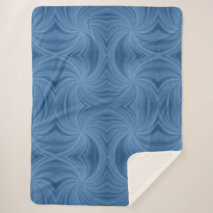 Blauspiraldecke Sherpadecke