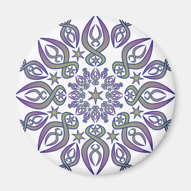 Blauspitzen Magnet (Vorne)
