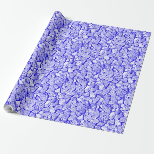 Blausteine Geschenkpapier (Ungerollt)