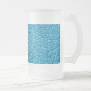 Blausteinrisse Mattglas Bierglas
