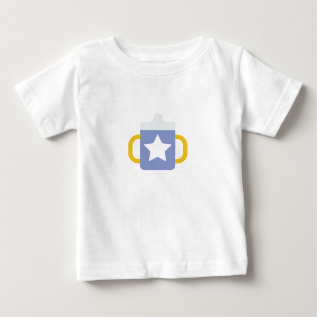 Blausternsickerung Baby T-shirt (Vorderseite)