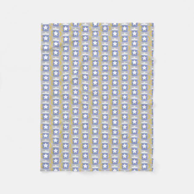 Blausternsickerung Fleecedecke (Vorderseite)